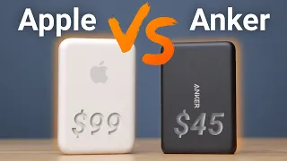 Apple MagSafe Battery Pack VS Anker PowerCore Magnetic! Twice as Good?