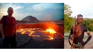 Африканская жесть или как выжить в диком племени и не сгореть на краторе вулкана
