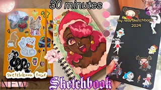 Sketchbook drawing and doodle ideas | Sketchbook Ideas 2024 | ART compilation #50