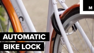 Automatic smart bike lock is both convenient and secure