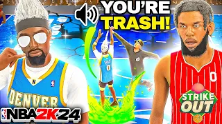 The #1 TOXIC Player Gets HUMBLED after CRAZY Trash Talk (NBA 2K24)