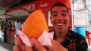 Provando COXINHA BARATA E CARA em João Pessoa