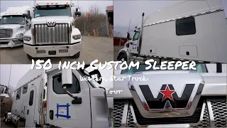 150 Inch Custom Sleeper Truck Tour