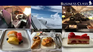 Singapore Airlines NEW A380 BUSINESS Class: Singapore to Hong Kong
