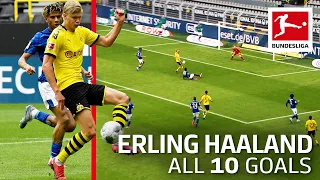 All 10 Haaland Goals | Bundesliga 2019/20 so far …