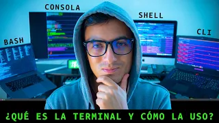 Consola vs Terminal vs Shell vs CLI 💻 ¿Qué es la terminal?