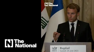 French troops to remain in Iraq regardless of US decisions, says Macron