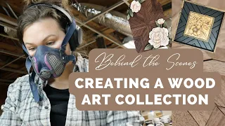 Creating a Woodworking Art Collection | Scroll saw art | Artist Behind the Scenes in the Woodshop