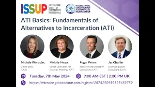 ATI Basics  Fundamentals of Alternatives to Incarceration (ATI)