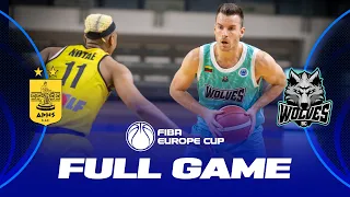 Kataja Basket v Hapoel Haifa | Full Basketball Game | FIBA Europe Cup 2022-23