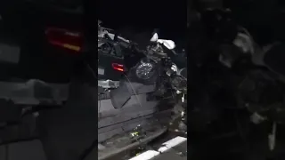 Accidente Audi RS6 300 km/h