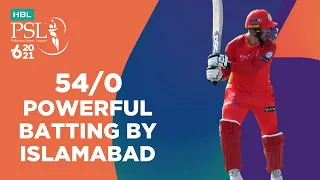 Powerful Batting By Islamabad | Islamabad United vs Peshawar Zalmi | Match 26 | HBL PSL 6 | MG2T
