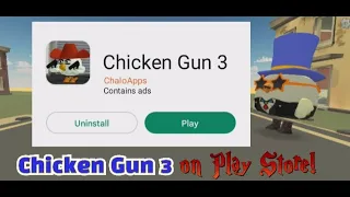 Chicken Gun 3 in Play Store 🤩😱 || Chicken Gun || Indian Pro* YT