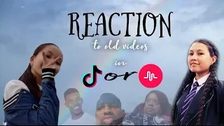 Reaction to our old videos in Tik Tok/Реакция на наши старые видео в ТikTok/Musically/Aivira Forever