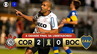 CORINTHIANS 2 X 0 BOCA JUNIORS 2012 (GLOBO HDTV 1080p) COPA LIBERTADORES melhores momentos!