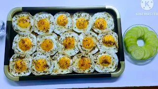 ASMR। Sunny Side Up Eggs। Salad।Eating Sounds। Mukbang