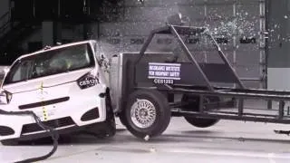 Crash Test 2012 - Toyota - Scion iQ / Aston Martin Cygnet (Side Impact) IIHS