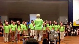 Hawley Honors Chorus does Toto's "Africa" May 2014