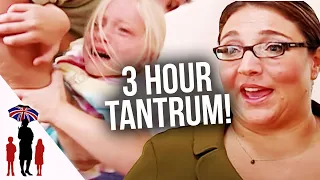 This tantrum lasted 3.5 Hours! The longest tantrum in Supernanny USA History!