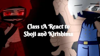 Class 1A React To Shoji and Kirishima / Manga Spoilers / My Hero Academia / Gacha Club