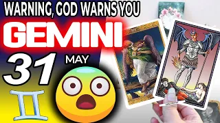 Gemini ♊ ❌WARNING❌ GOD WARNS YOU 😨 horoscope for today MAY 31 2023 ♊gemini tarot MAY 31 2023