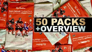 ANOTHER PROMO!? - 2021-22 Upper Deck Tim Hortons Team Canada Hockey Trading Cards - 50 Pack Break