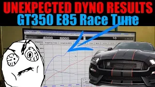 GT350 Unexpected Dyno Results (with Lund E85 Race Tune)