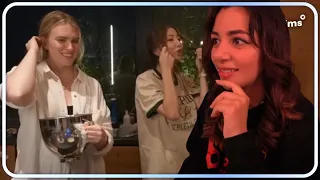 Fustie & ExtraEmily Explain Shower Habits to QTCinderella | Denims Reacts