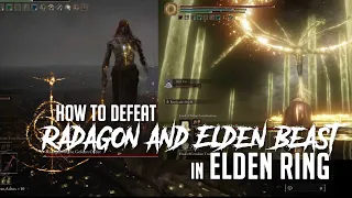 How to Defeat Radagon and Elden Beast in Elden Ring (Easy Kill)