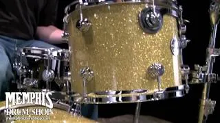 DW Performance Series Maple Drum Set 22/10/12/16 - Citrus Glass Glitter