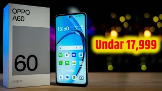 OPPO A60  Unboxing & Review 🔥 5000mAh 🔋  🥰 सस्ते में बेहतर फ़ोन