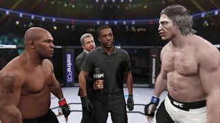 Mike Tyson vs. Texas Chainsaw - EA Sports UFC 2 - Boxing Stars 🥊