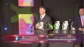 E3 Business Awards 2013 - New Business Start-Up of the Year Award - Staff Absence Solutions