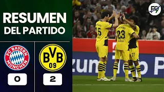 TRIUNFAZO DEL BORUSSIA DORTMUND ANTE BAYERN MUNICH COMO VISITANTE PARA VOLVER A ZONA DE CHAMPIONS 🔴