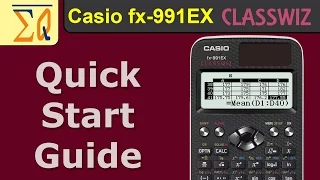 Начало работы с калькулятором Casio Classwiz FX-991EX FX-87DEX FX-570EX