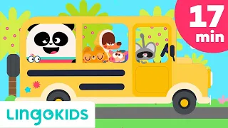 Wheels On The Bus 🚌 ➕ More Songs for Kids 👫 Nursery Rhymes Lingokids