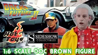 Hot Toys Back to the Future 2 - Doc Emmett Brown 1:6 Scale Collectible Figure (Sideshow Exclusive)