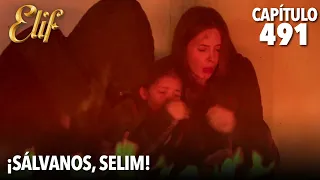 ¡El héroe Selim saltó al fuego! | Elif Capítulo 491