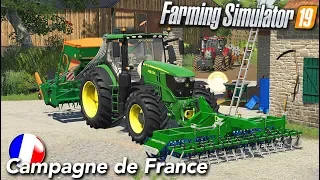 UN SUPERBE ENSEMBLE AU SEMIS DE BLÉ !!! 😍 (Campagne de France) - Farming simulator 19