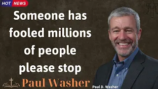 Someone has fooled millions of people please stop - Lecture by Paul Washe