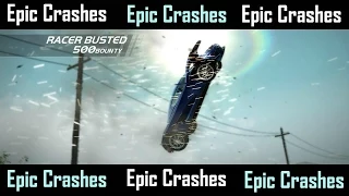 NFS Hot Pursuit 2010 - Epic Crashes #2