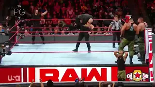 Full Match - The Shield vs AOP _ Baron Corbin - Raw