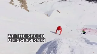 OFFICIAL - 2016 Speed Skiing World Record in Vars by Ivan Origone - 254.958 km/h