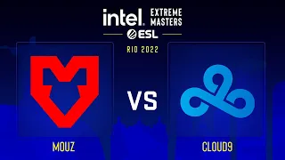 MOUZ vs Cloud9 | Map 2 Overpass | IEM Rio Major 2022 - Champions stage - Quarter-final