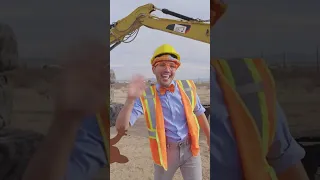 Hey Dirt, See Ya LATER! Blippi's an Excavator! #Shorts