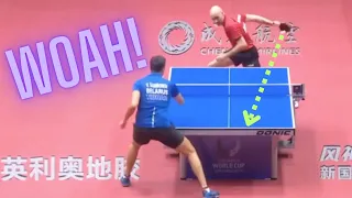 Top 10 Behind the Back Shots in Table Tennis