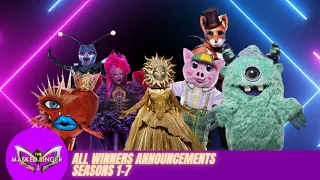 All Winner Announcements | The Masked Central