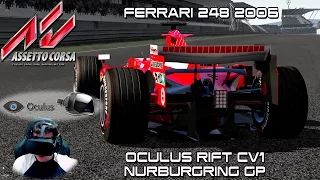 Oculus Rift Cv1 - Race Ferrari 248 2006 @ Nurburgring