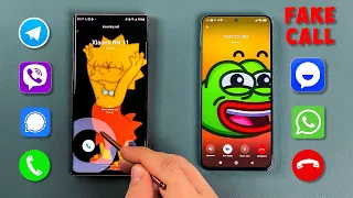 Telegram + TamTam + Signal + Viber + WhatsApp + Incoming Call + Fake Calls Samsung Note 20 vs Xiaomi