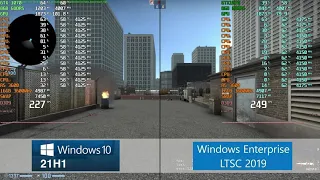 Windows 10 ltsc 2019 vs windows10 21H1 pro 2021 1809 против виндовс лтсц ltsb test Performance лучше